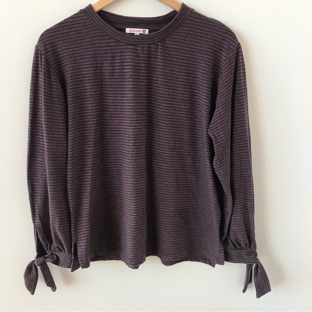 Sundry striped top